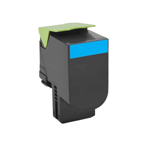 PixoJet Lexmark 802HC 80C2HC0 XXL cyan toner | Indhold: 3000 sider
