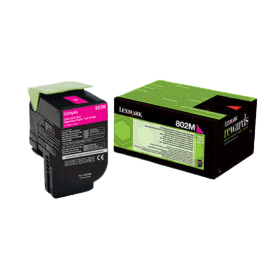 Lexmark Original 802M 80C20M0 magenta toner | Indhold: 1000 sider