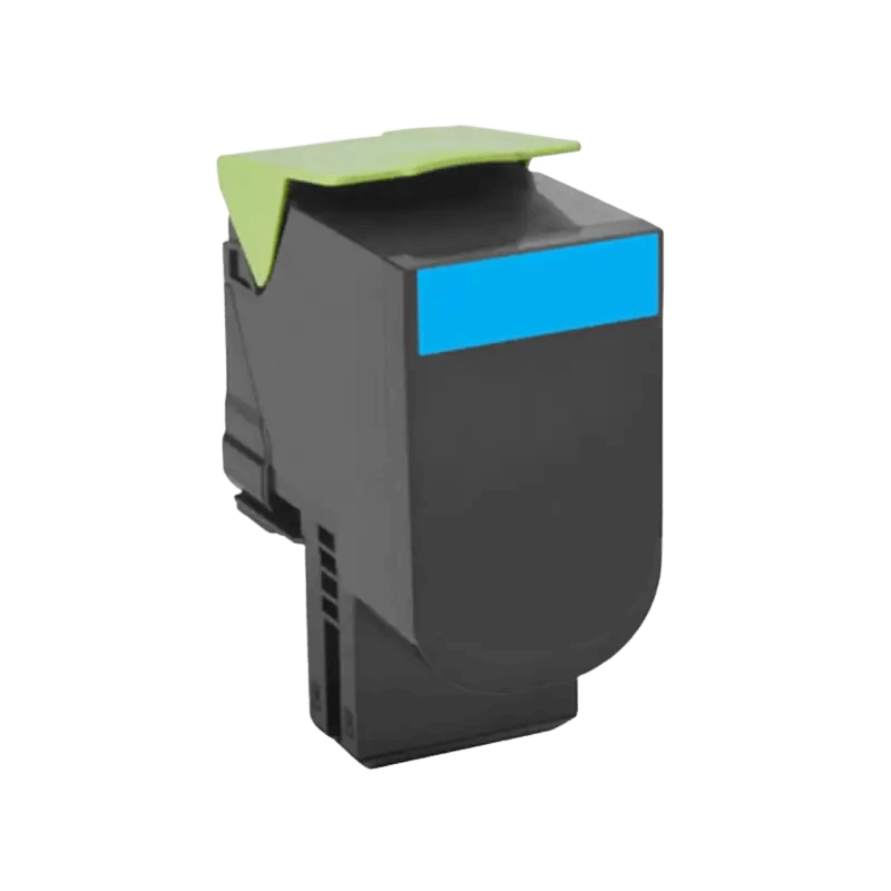 PixoJet Lexmark 802SC 80C2SC0 XL cyan toner | Indhold: 2000 sider