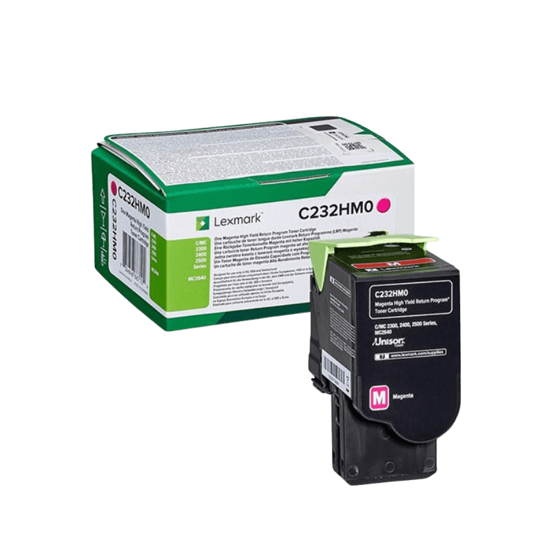 Lexmark Original C232HM0 XL magenta toner | Indhold: 2300 sider