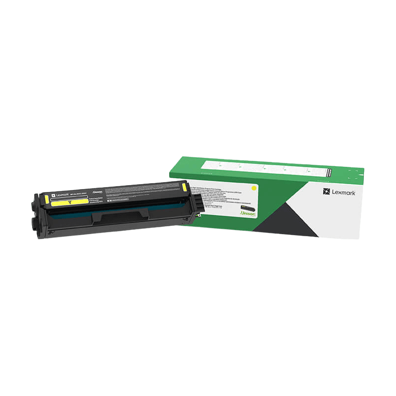Lexmark Original C3220Y0 gul toner | Indhold: 1500 sider