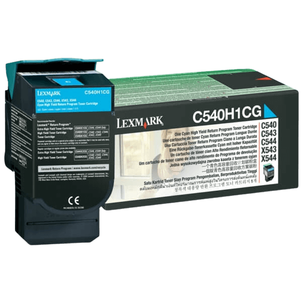 Lexmark Original C540H1CG cyan toner | Indhold: 2000 sider