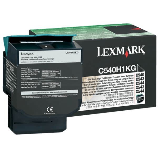 Lexmark Original C540H1KG sort toner | Indhold: 2500 sider