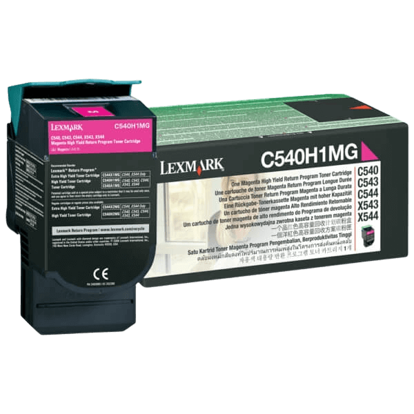 Lexmark Original C540H1MG magenta toner | Indhold: 2000 sider