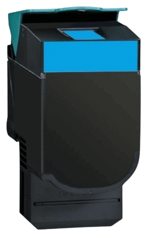 PixoJet Lexmark C540H2CG cyan toner | Indhold: 2000 sider
