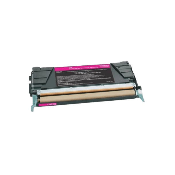 PixoJet Lexmark C746 C746A3MG magenta toner | Indhold: 7000 sider