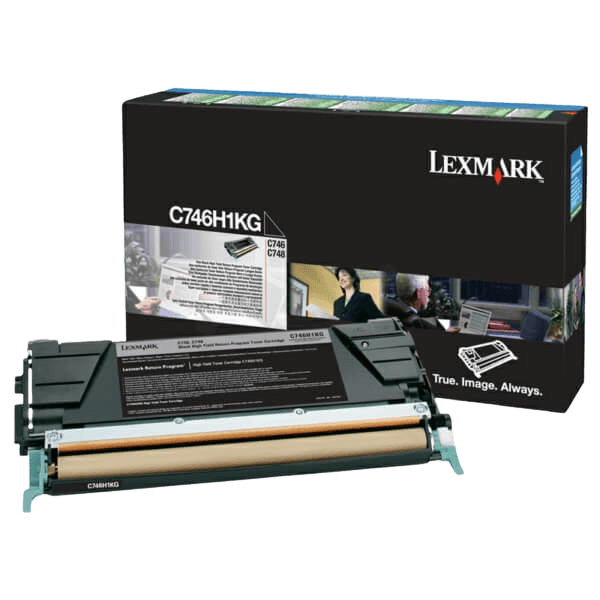 Lexmark Original C746 C746H1KG sort toner | Indhold: 12000 sider