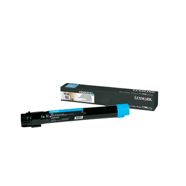 Lexmark Original C950X2CG XL cyan toner | Indhold: 24000 sider
