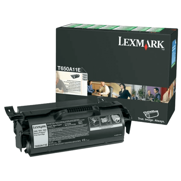 Lexmark Original T650A11E / T650A21E sort toner | Indhold: 7000 sider
