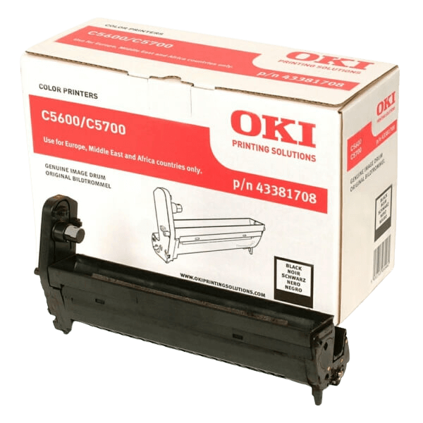 OKI Original 43381708 sort drum | Indhold: 20000 sider