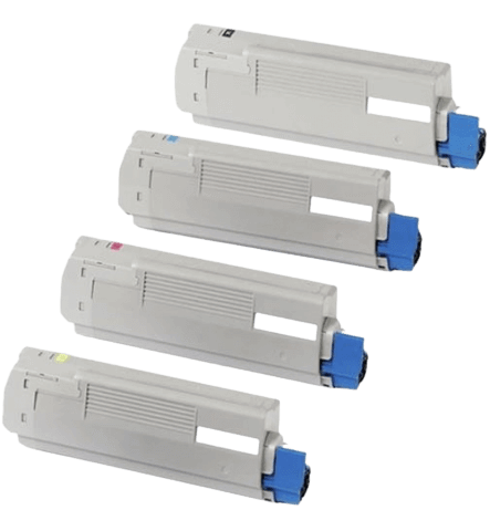 PixoJet OKI 43865724 rabatpakke - 4 stk.
