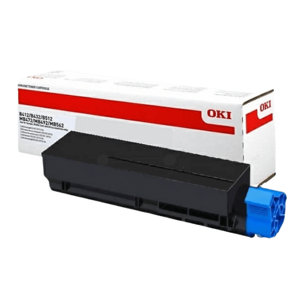 OKI Original 45807106 XL sort toner | Indhold: 7000 sider