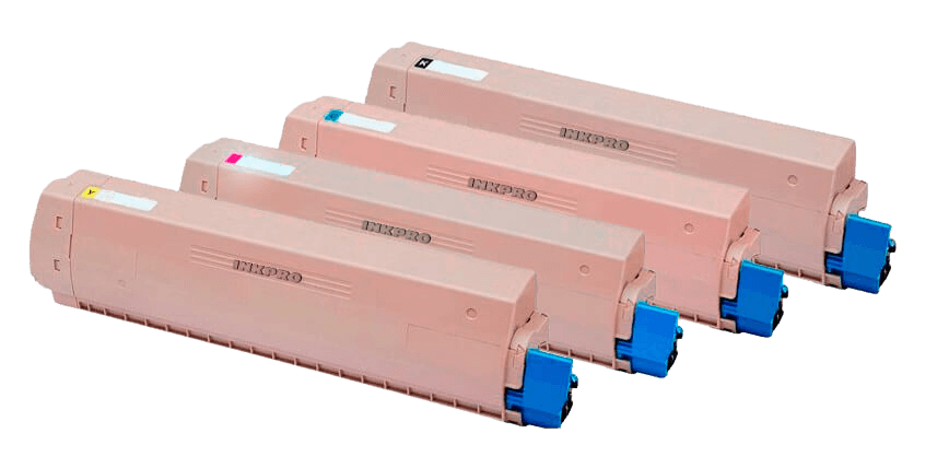 PixoJet OKI 45862840 rabatpakke - 4 stk.