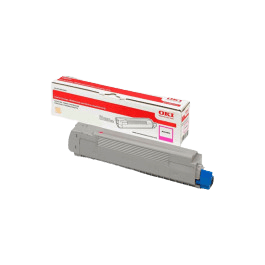 OKI Original 46443102 XL magenta toner | Indhold: 10000 sider