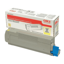 OKI Original 46471101 gul toner | Indhold: 7000 sider