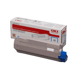 OKI Original 46471103 cyan toner | Indhold: 7000 sider