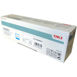 OKI Original 46490623 cyan toner | Indhold: 6000 sider
