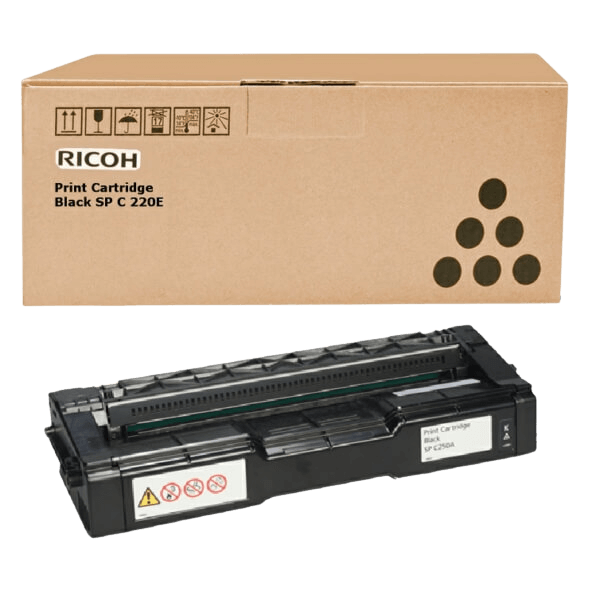 Ricoh Original 407543 sort toner | Indhold: 2000 sider