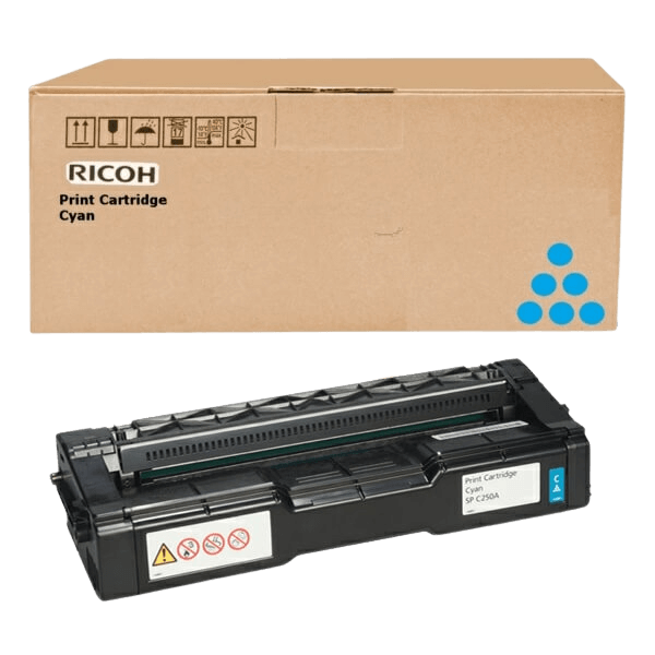 Ricoh Original 407717 XXL cyan toner | Indhold: 6000 sider