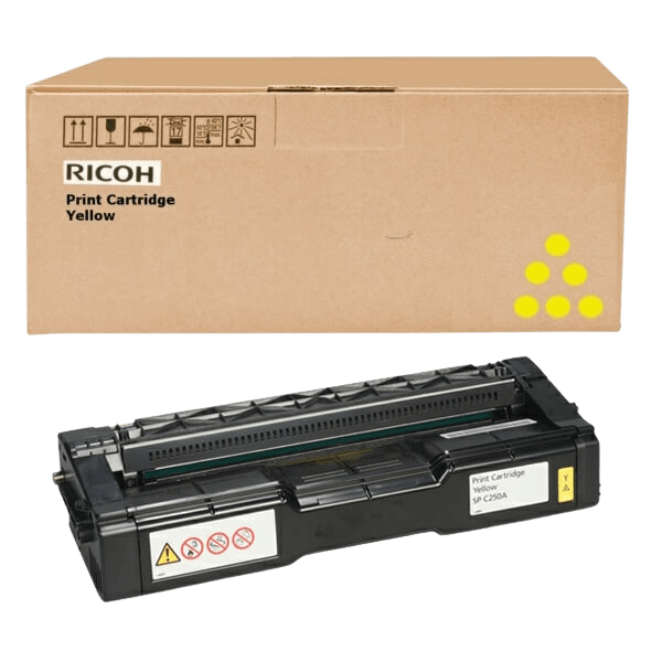 Ricoh Original 407719 XXL gul toner | Indhold: 6000 sider