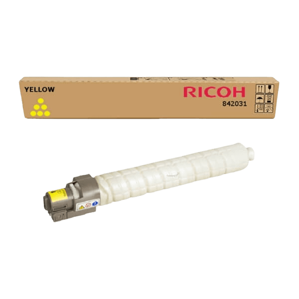 Ricoh Original DT3000 Y 842031, 884947, 888641 gul toner | Indhold: 15000 sider