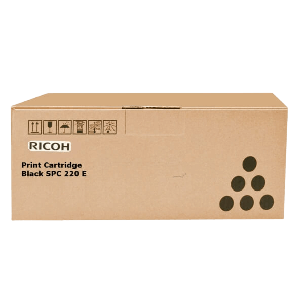 Ricoh Original TYPE SP C 220 E 407642 / 406052 sort toner | Indhold: 2000 sider