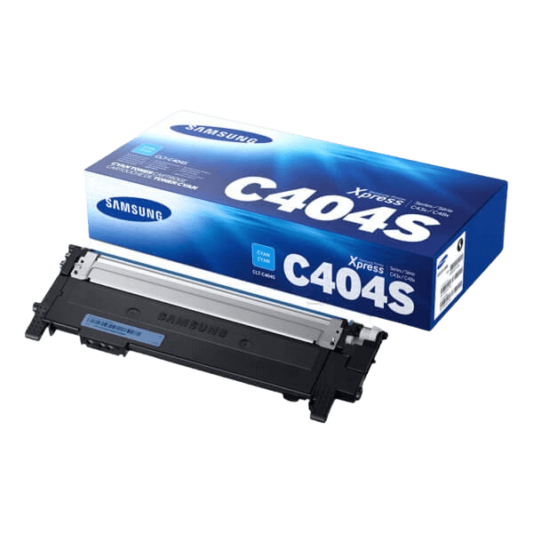Samsung Original CLT-C404S ST966A cyan toner | Indhold: 1000 sider