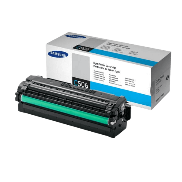 Samsung Original CLT-C506S SU047A cyan toner | Indhold: 1500 sider