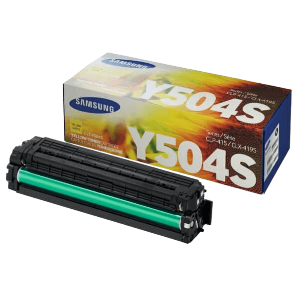 Samsung Original CLT-Y504S SU502A gul toner | Indhold: 1800 sider