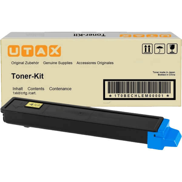 UTAX Original 652511011 cyan toner | Indhold: 6000 sider