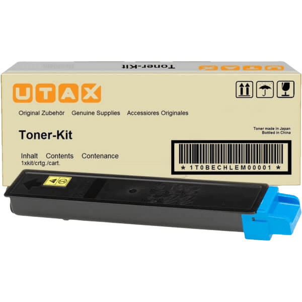 UTAX Original 662511011 cyan toner | Indhold: 12000 sider