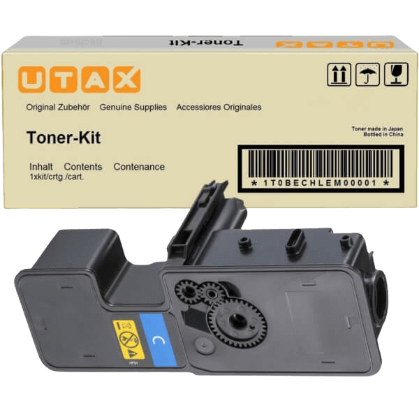 UTAX Original PK-5015 1T02R7CUT0 cyan toner | Indhold: 3000 sider