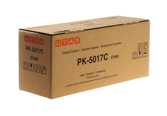 UTAX Original PK-5017C 1T02TVCUT0 cyan toner | Indhold: 6000 sider