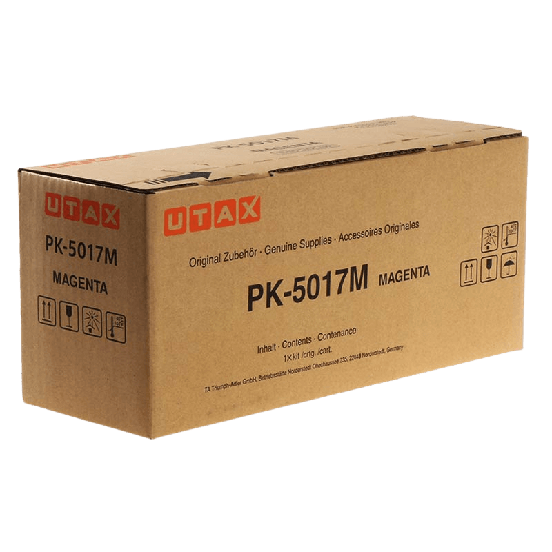 UTAX Original PK-5017M 1T02TVBUT0 magenta toner | Indhold: 6000 sider