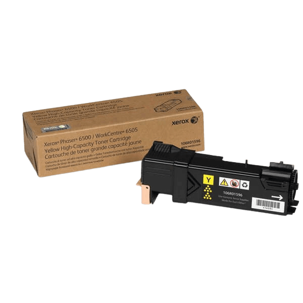Xerox Original 106R01596 gul toner | Indhold: 2500 sider