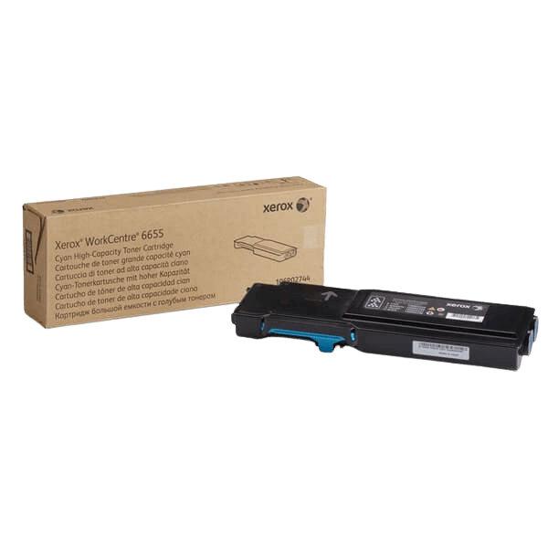 Xerox Original 106R02744 cyan toner | Indhold: 7500 sider