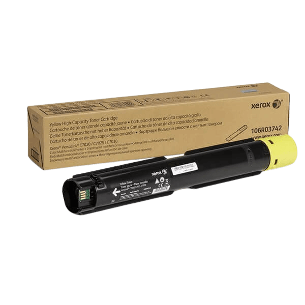 Xerox Original 106R03742 gul toner | Indhold: 9800 sider